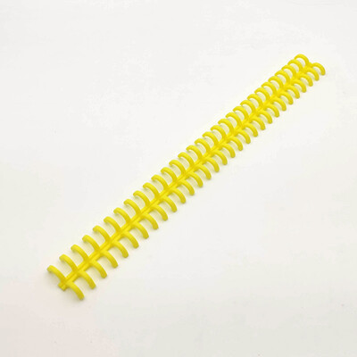 10 vnt 10 mm nuimama sagtis laisvų lapų surišimo juostelė 30 skylių atidarymo ir uždarymo žiedo ritė „pasidaryk pats“ surišimo juostelės plastikinis segiklis
