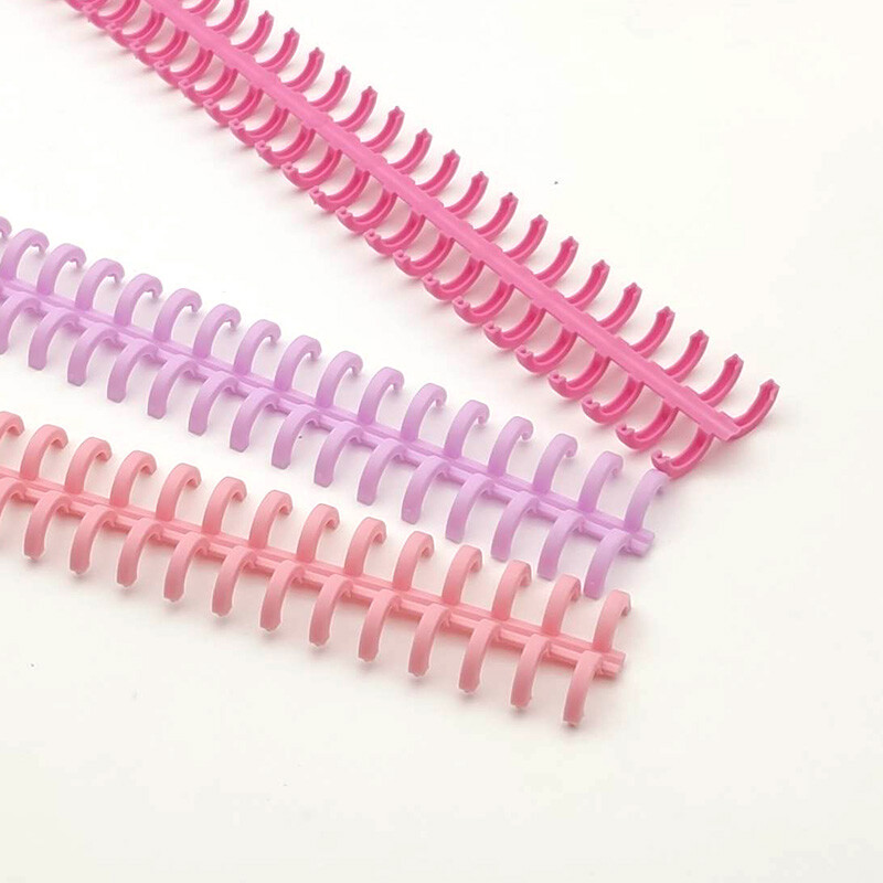 10 tk 10 mm eemaldatav pandlaga lahtiste lehtedega sidumisriba 30 auguga avamis- ja sulgemisrõngas spiraal DIY köitmisriba plastikust sideaine
