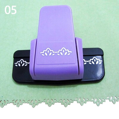 S Lilledisain Väljamõeldud ääriste reljeef-stantspaberilõikur Loov käsitsi valmistatud servaseade DIY scrapbooking lõikamistarbed