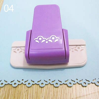 S Lilledisain Väljamõeldud ääriste reljeef-stantspaberilõikur Loov käsitsi valmistatud servaseade DIY scrapbooking lõikamistarbed