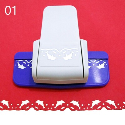 S Lilledisain Väljamõeldud ääriste reljeef-stantspaberilõikur Loov käsitsi valmistatud servaseade DIY scrapbooking lõikamistarbed