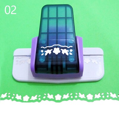 S Lilledisain Väljamõeldud ääriste reljeef-stantspaberilõikur Loov käsitsi valmistatud servaseade DIY scrapbooking lõikamistarbed