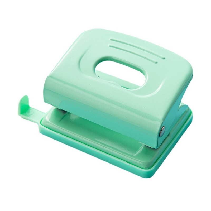 Перфоратор за хартия с 2 дупки с водач за подравняване за хартиени фото карти
