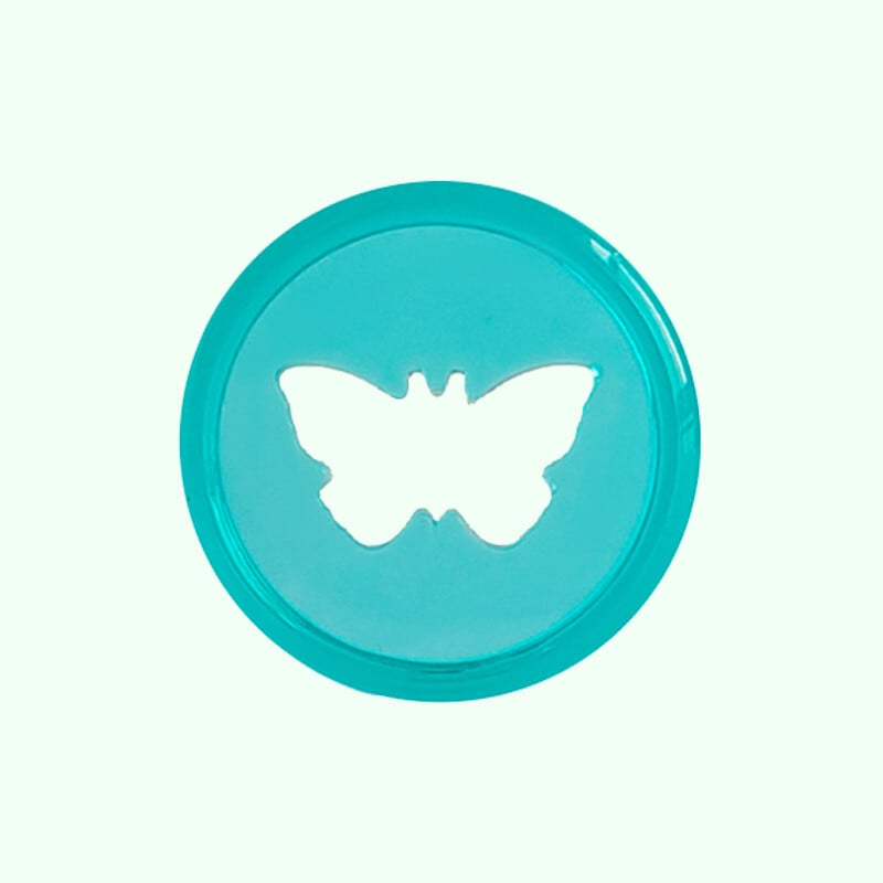 50 vnt. plastikinis permatomas grybų skylutė nešiojamojo kompiuterio įrišimo diskas 28 mm drugelio žiedinis segtuvas "pasidaryk pats" 360 laipsnių sulankstomas biuro reikmenys