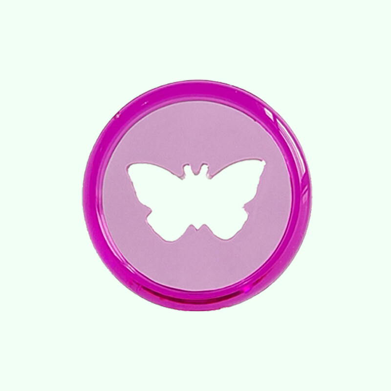 50 vnt. plastikinis permatomas grybų skylutė nešiojamojo kompiuterio įrišimo diskas 28 mm drugelio žiedinis segtuvas "pasidaryk pats" 360 laipsnių sulankstomas biuro reikmenys