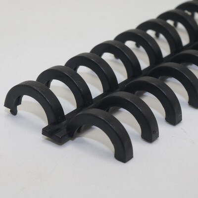 10 бр. Кръгове с 30 дупки Пръстен за подвързване на книги с свободни листа Спирални щипки за подвързване Пръстен за подвързване на перфоратор Пръстен за подвързване на книга, пластмасов пръстен за подвързване