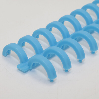 10 бр. Кръгове с 30 дупки Пръстен за подвързване на книги с свободни листа Спирални щипки за подвързване Пръстен за подвързване на перфоратор Пръстен за подвързване на книга, пластмасов пръстен за подвързване