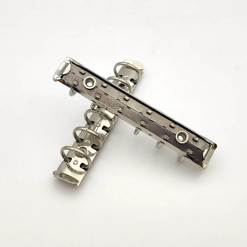 A7 2 cm läbimõõduga metallist klambrirõngas köiteklamber, lahtine leht, 6 auguga faili kausta klamber Sülearvuti kirjatarbed Paberi hoiutarvikud