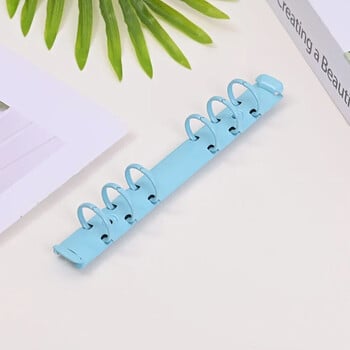 Σημειωματάριο A6 Loose Leaf Binder Notebook 6 Hope Binding Clip Χαρτικά γραφείου Hardware Χαρτικά Αξεσουάρ DIY Budget Binder Μεταλλικό δαχτυλίδι