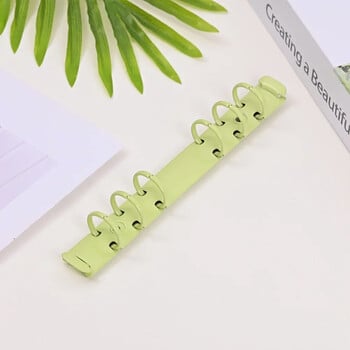 Σημειωματάριο A6 Loose Leaf Binder Notebook 6 Hope Binding Clip Χαρτικά γραφείου Hardware Χαρτικά Αξεσουάρ DIY Budget Binder Μεταλλικό δαχτυλίδι