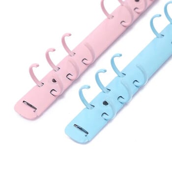 Σημειωματάριο A6 Loose Leaf Binder Notebook 6 Hope Binding Clip Χαρτικά γραφείου Hardware Χαρτικά Αξεσουάρ DIY Budget Binder Μεταλλικό δαχτυλίδι