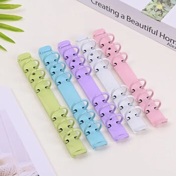 Σημειωματάριο A6 Loose Leaf Binder Notebook 6 Hope Binding Clip Χαρτικά γραφείου Hardware Χαρτικά Αξεσουάρ DIY Budget Binder Μεταλλικό δαχτυλίδι