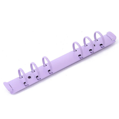 A6 Loose Leaf Binder Notebook, kopča za uvez sa 6 rupa, uredski pribor, hardver, pribor za papir, DIY jeftini metalni prsten