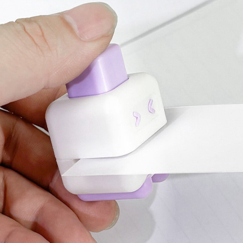 Перфоратор за хартия с един отвор Малък мини перфоратор за подвързващо вещество Творчески Направи си сам Ръчен кръгъл нож Преносим канцеларски консумативи за подвързване