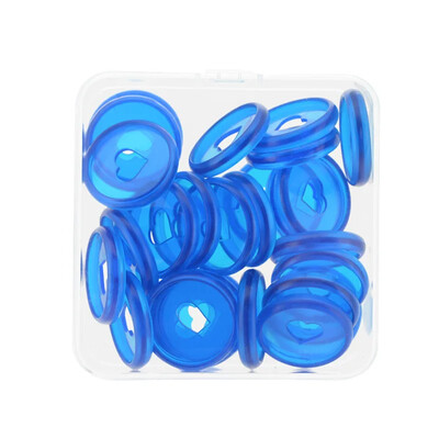 Fromthenon läbipaistvad köitmiskettad Dicbound Planneri südamekujulisele seeneaugule köiterõngad kontoriköitmistarbed