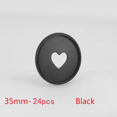 Spalvingi aukštos kokybės 35 mm plastikiniai matiniai įrišimo diskai nešiojamųjų kompiuterių segtuvų žiediniai diskai mygtukų planavimo priemonė segtuvai „pasidaryk pats“ iškarpų albumo priedai