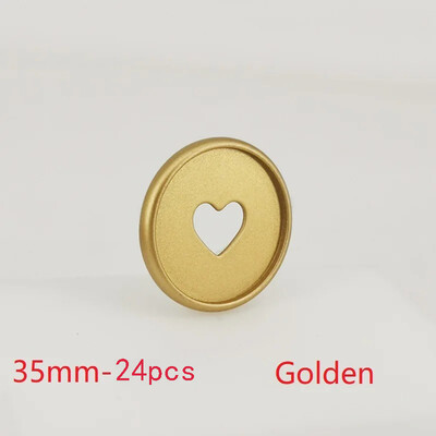 Spalvingi aukštos kokybės 35 mm plastikiniai matiniai įrišimo diskai nešiojamųjų kompiuterių segtuvų žiediniai diskai mygtukų planavimo priemonė segtuvai „pasidaryk pats“ iškarpų albumo priedai