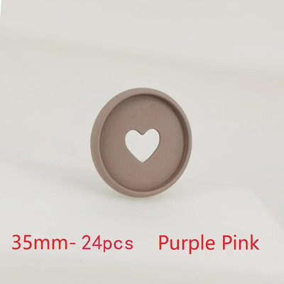 Spalvingi aukštos kokybės 35 mm plastikiniai matiniai įrišimo diskai nešiojamųjų kompiuterių segtuvų žiediniai diskai mygtukų planavimo priemonė segtuvai „pasidaryk pats“ iškarpų albumo priedai