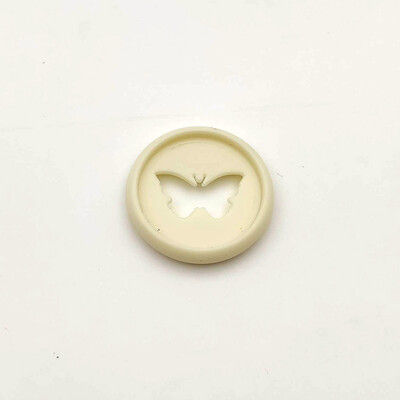 12 бр. 28 мм галванически диск с пеперуди Пръстени с отлепени листа Тетрадка с отвор на гъби Отлепени дискове Пръстени за подвързване Пластмасов бутон