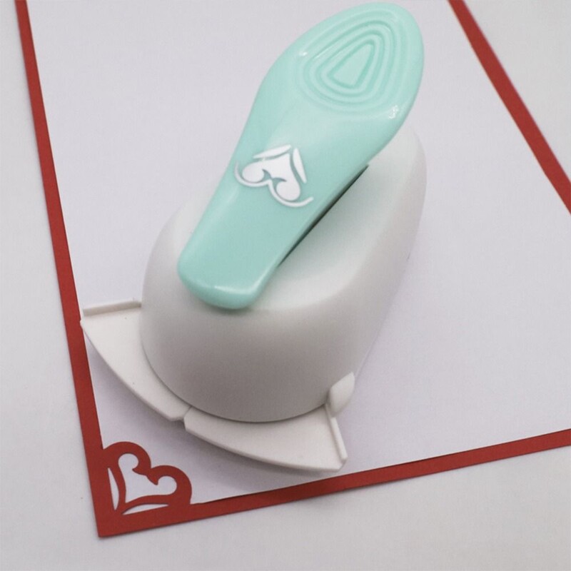 DIY nurgapunch väljalõigete albumi paberi reljeefseadme jaoks Paberi nurgalõikur Väljamõeldud äärispunch Dekoratiivne ääriste augustaja kingitus