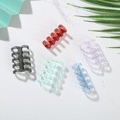 10 bucăți cu 5 găuri, cu inele din plastic, A5/B5, pentru caiete de papetărie