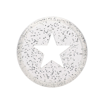 Binder Chest 12 buc 30 MM Star Disc Ciupercă Orificiu Liant Discuri Notebook Discuri cu foi libere din plastic Mini Ring Binder Journal Inele