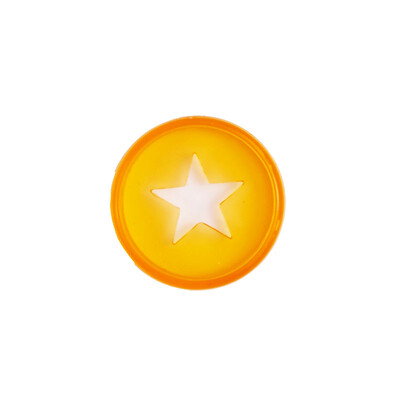 Binder Chest 12 buc 30 MM Star Disc Ciupercă Orificiu Liant Discuri Notebook Discuri cu foi libere din plastic Mini Ring Binder Journal Inele