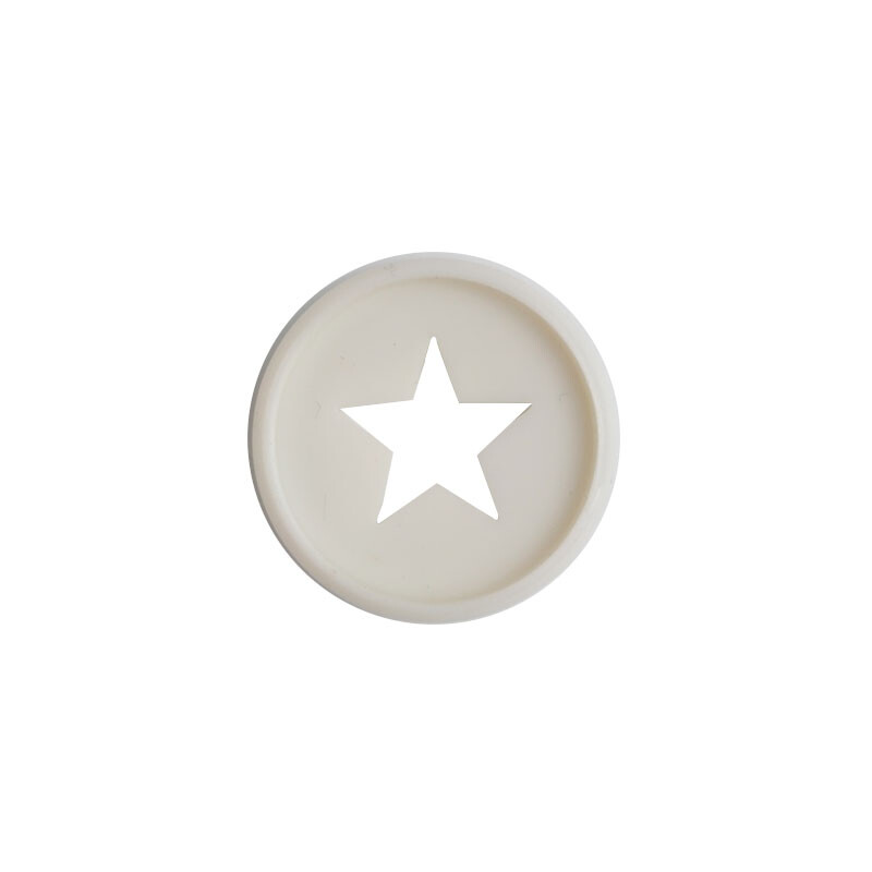 Binder Chest 12 buc 30 MM Star Disc Ciupercă Orificiu Liant Discuri Notebook Discuri cu foi libere din plastic Mini Ring Binder Journal Inele