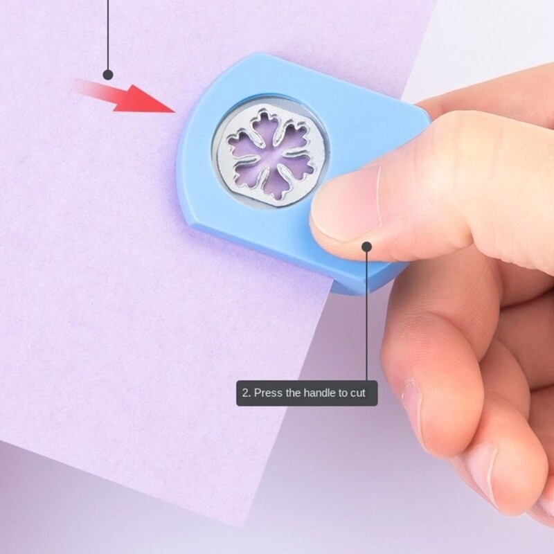 Kuum müük 5 stiilis lille kujuga käsitööna tehtud punch Scrapbooking DIY paberist lõigatud augupunch perforaator käsitsi valmistatud käsitöö kingitus