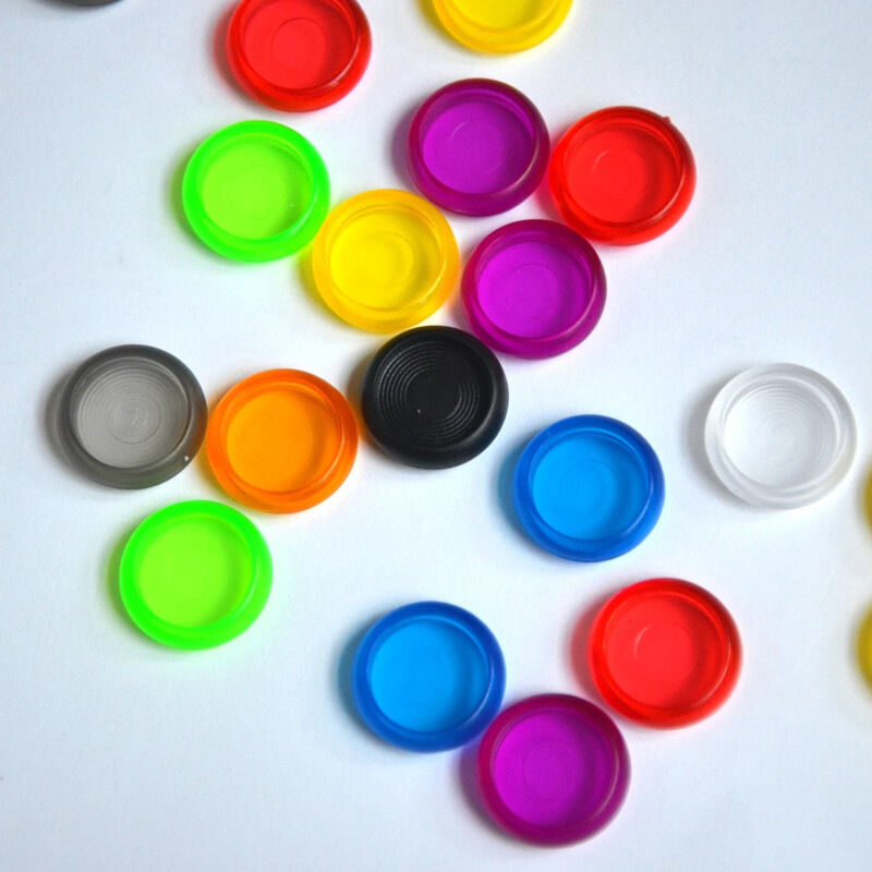 12 komada 18 mm plastični prsten za uvez knjige u obliku gljive s rupom za disk za A5A6 Happy Planner Prstenovi za uvez, pribor za uvez za spomenare