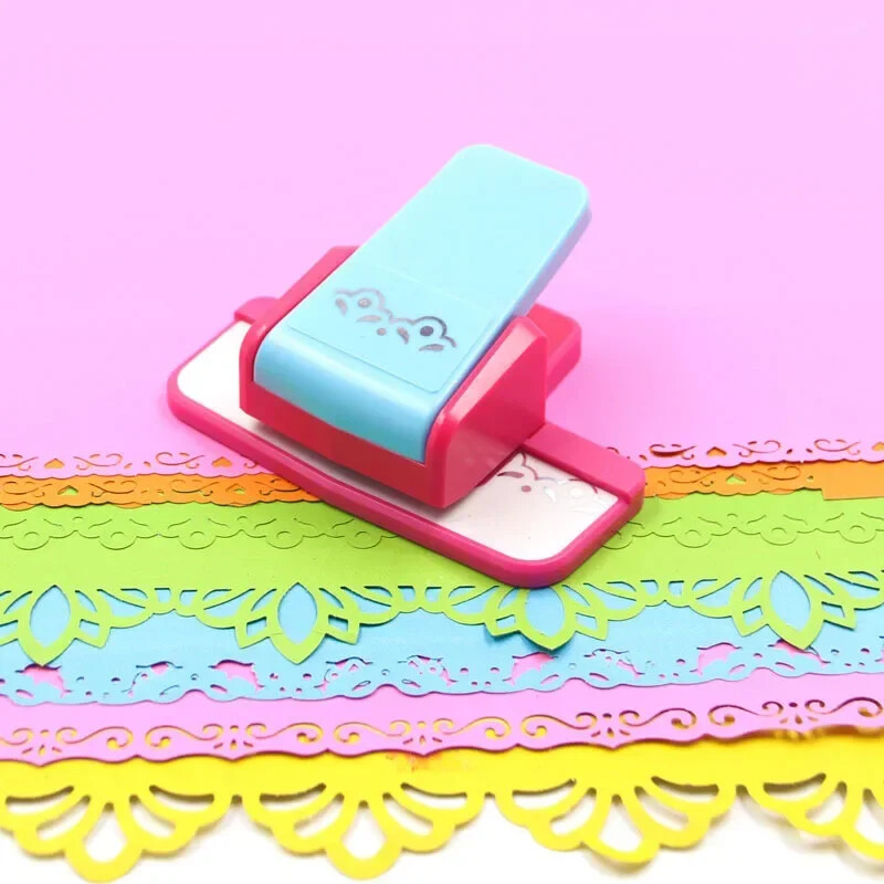 Naujas darbą taupantis krašto presas, raštuotas nėrinių presas, spausdinimo mašina, vaikų darželio rankų darbo sveikinimo atvirukų kūrimo įrankis