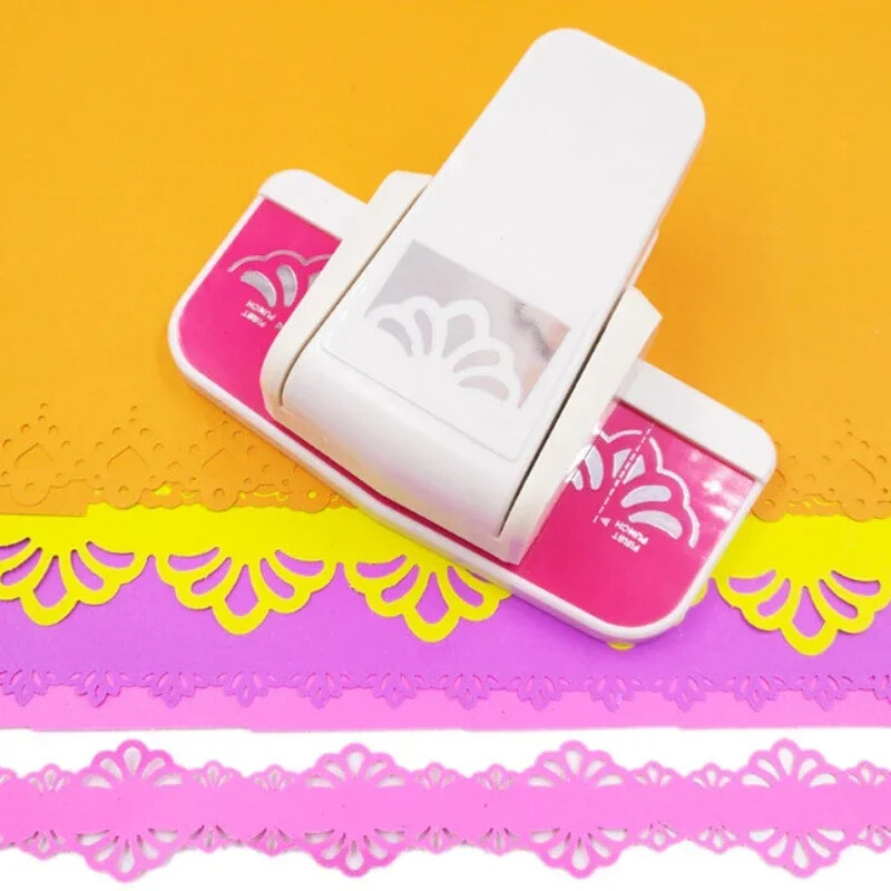 Naujas darbą taupantis krašto presas, raštuotas nėrinių presas, spausdinimo mašina, vaikų darželio rankų darbo sveikinimo atvirukų kūrimo įrankis