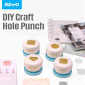 KW-triO käsitöö auguraud Käsitsi valmistatud väljalõigete albumi paberipuncher Scrapbooking Maganetic stantsid Kontoritarvete meisterdamine