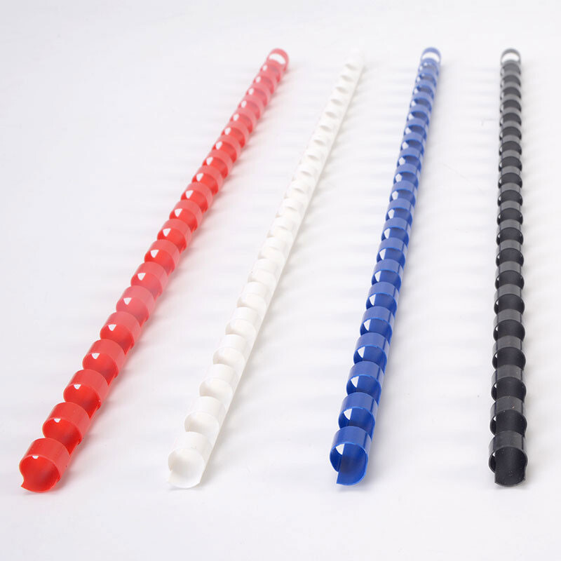 10 tk/partii 21 auguga köitmisrõngas 6–12 mm albumi põlled kummiköitja lahtiste lehtedega spiraalmähisega sülearvuti väljalõigete albumi masina kontoritarbed