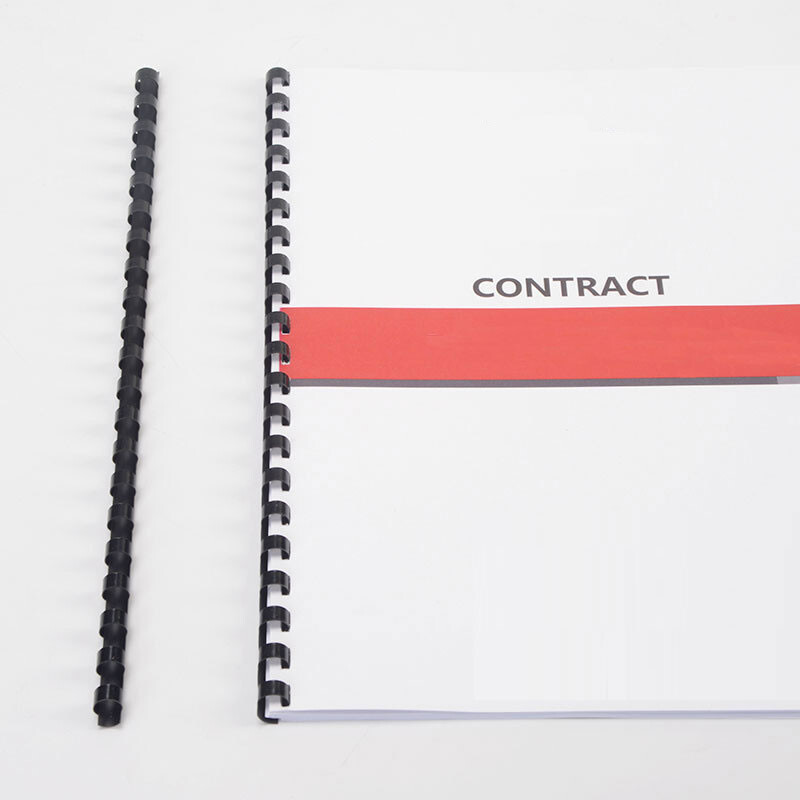 10 tk/partii 21 auguga köitmisrõngas 6–12 mm albumi põlled kummiköitja lahtiste lehtedega spiraalmähisega sülearvuti väljalõigete albumi masina kontoritarbed