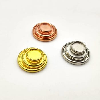 19-35 χιλιοστά Rose Golden Plastic Mushroom δέσιμο πόρπη Notebook Binder Discs Binder Ring Disc for Planner Scrapbooking Accessories