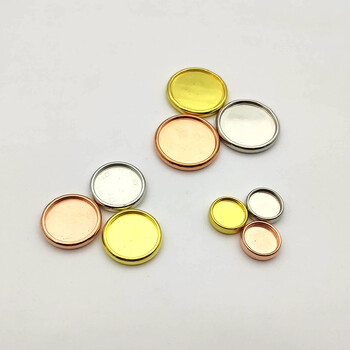 19-35 χιλιοστά Rose Golden Plastic Mushroom δέσιμο πόρπη Notebook Binder Discs Binder Ring Disc for Planner Scrapbooking Accessories