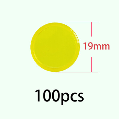 100 tk 19 mm seeneauguga ketasköitja plastikust seenerõngad köitja sülearvuti rõngas köitmisketaste plaanija köitmine kontoritarbed