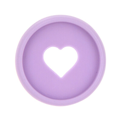 100 τεμ. 24 χιλιοστών τρύπα μανιταριού Δαχτυλίδι με χαλαρά φύλλα Βιβλίο άλμπουμ σημειωματάριων Πλαστικοί δίσκοι Διαφανής καρδιά Macaron έγχρωμος δακτύλιος σχεδιασμού δίσκων