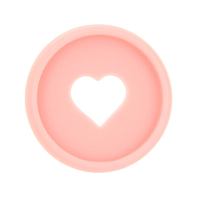 100 τεμ. 24 χιλιοστών τρύπα μανιταριού Δαχτυλίδι με χαλαρά φύλλα Βιβλίο άλμπουμ σημειωματάριων Πλαστικοί δίσκοι Διαφανής καρδιά Macaron έγχρωμος δακτύλιος σχεδιασμού δίσκων