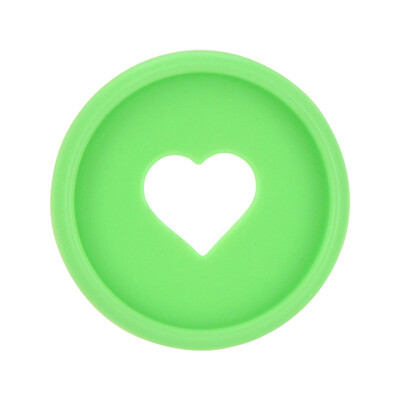 100 τεμ. 24 χιλιοστών τρύπα μανιταριού Δαχτυλίδι με χαλαρά φύλλα Βιβλίο άλμπουμ σημειωματάριων Πλαστικοί δίσκοι Διαφανής καρδιά Macaron έγχρωμος δακτύλιος σχεδιασμού δίσκων