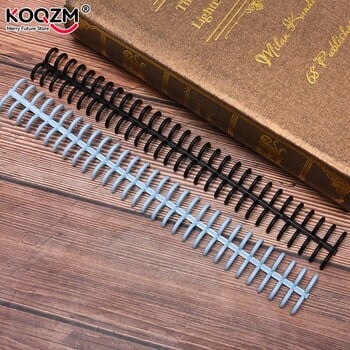 1 τμχ Πλαστικά 30-τρύπες Loose Leaf Binders Ring Binding Spines Cobs 85 Sheets Χωρητικότητα για άλμπουμ σημειωματάριων χαρτιού DIY