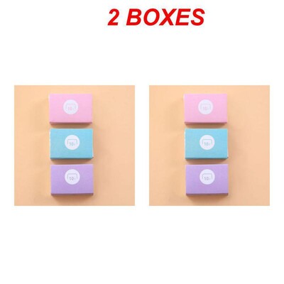 Crtani slatki mini klamerica Prijenosni br. 10 Klamerica Alati za uvez Uredski pribor Školski organizator kartoteka Pribor Push Clip