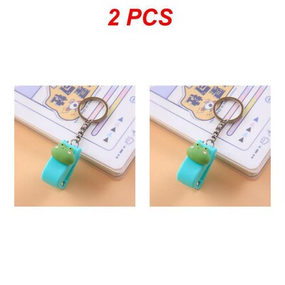 Crtani slatki mini klamerica Prijenosni br. 10 Klamerica Alati za uvez Uredski pribor Školski organizator kartoteka Pribor Push Clip