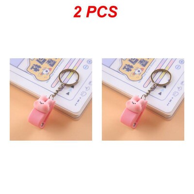 Crtani slatki mini klamerica Prijenosni br. 10 Klamerica Alati za uvez Uredski pribor Školski organizator kartoteka Pribor Push Clip