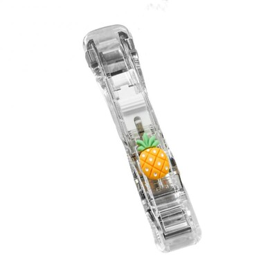 Mini clemă de mână reutilizabilă fără urme Capsator cu împingere fișier pentru cărți de hârtie, birou, școală, legare pentru elevi, instrumente de legare, accesorii
