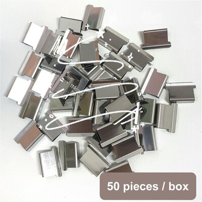 Mini clemă de mână reutilizabilă fără urme Capsator cu împingere fișier pentru cărți de hârtie, birou, școală, legare pentru elevi, instrumente de legare, accesorii