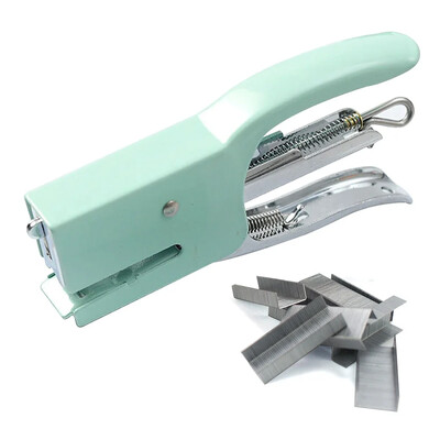 Capsator mic de hârtie Mini 10 #, legătură de cărți, durabil, culori, articole de papetărie, accesorii de birou, modă, rechizite de birou și școlare,