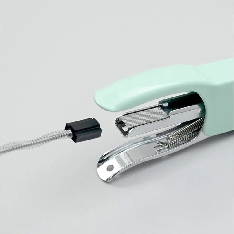 Capsator mic de hârtie Mini 10 #, legătură de cărți, durabil, culori, articole de papetărie, accesorii de birou, modă, rechizite de birou și școlare,