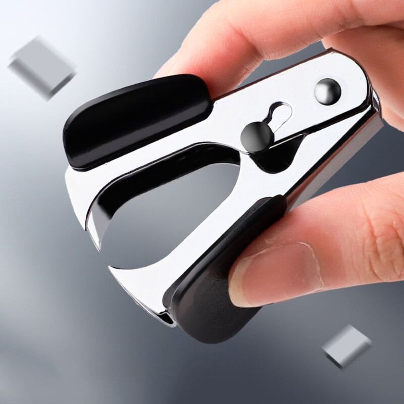 Kaasaskantav tööjõudu säästev klambrieemaldaja klammerdaja eemaldamise masin koos ohutu lukuga naelte väljatõmbeseadmega kontoritarbed